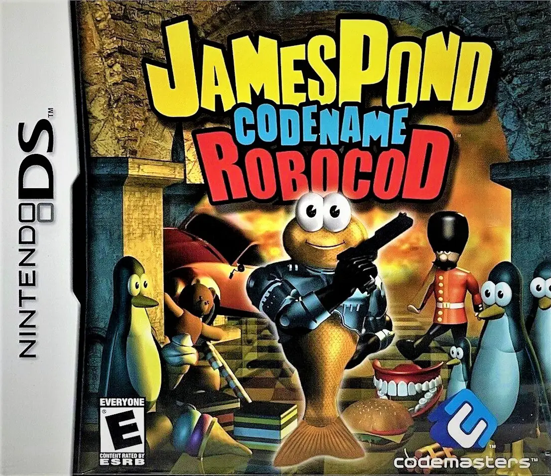 Capa de James Pond: Codename Robocod