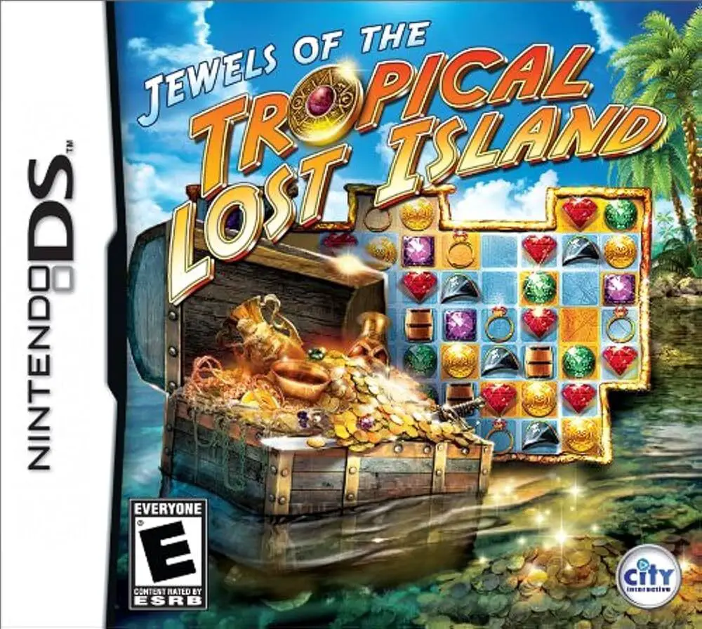 Capa de Jewels of the Tropical Lost Island