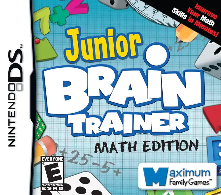 Capa de Junior Brain Trainer: Math Edition