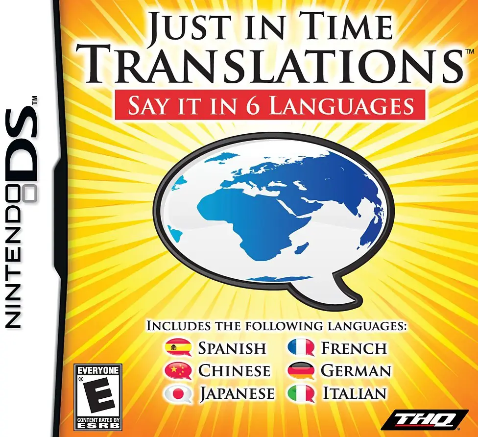 Capa de Just in Time Translations