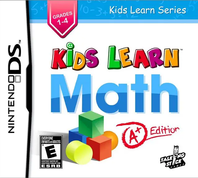 Capa de Kids Learn Math: A+ Edition