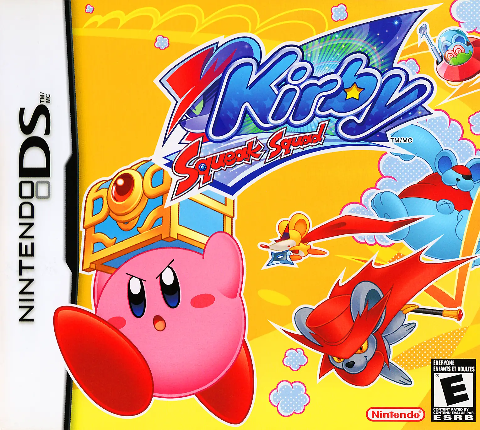 Capa de Kirby: Squeak Squad