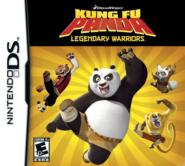 Capa de Kung Fu Panda: Legendary Warriors