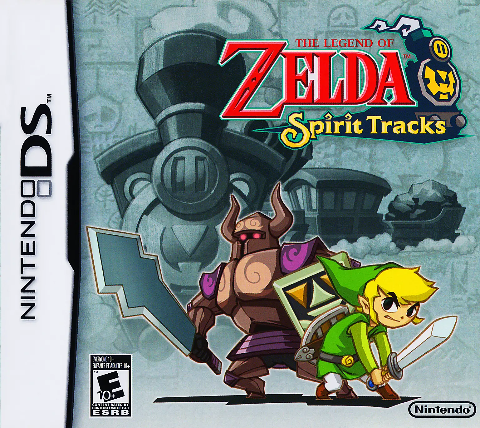 Capa de Legend of Zelda: Spirit Tracks