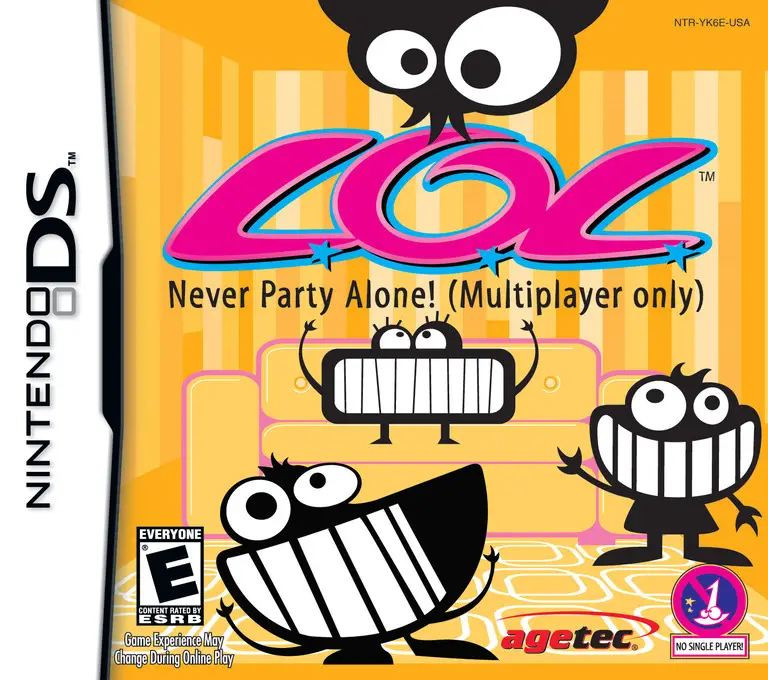 Capa de LOL: Never Party Alone!