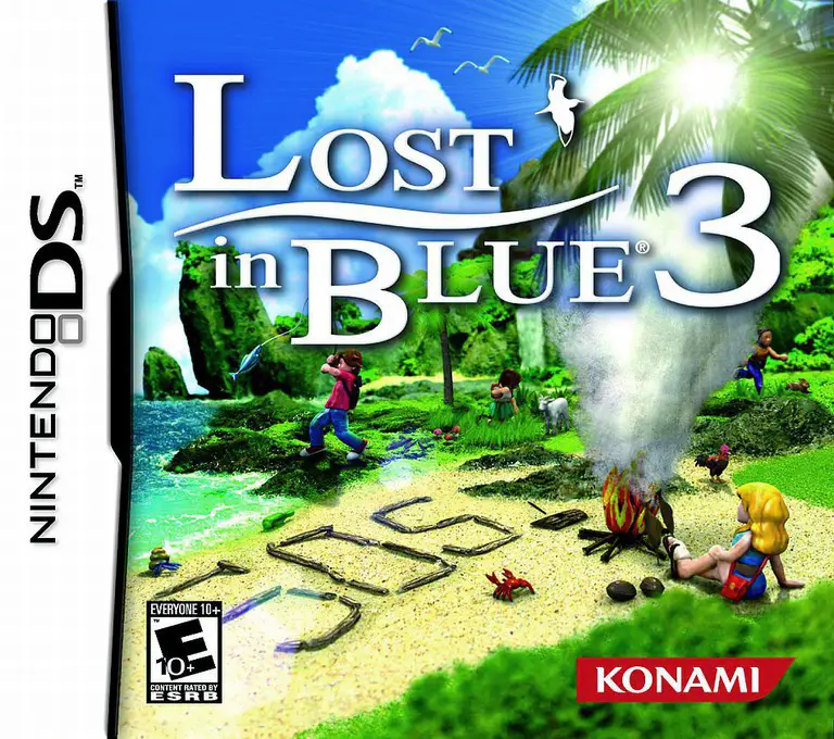 Capa de Lost in Blue 3