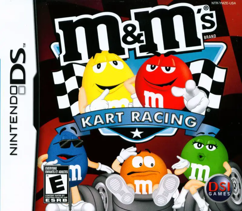 Capa de M&M's Kart Racing