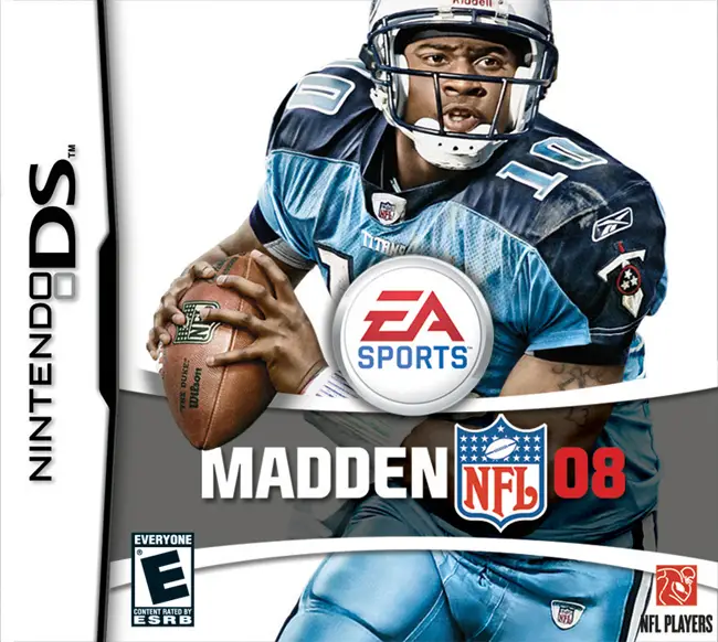 Capa de Madden NFL 08