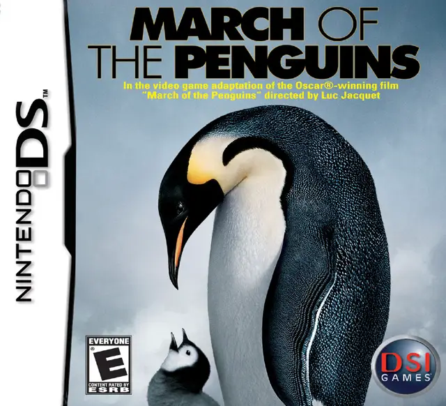 Capa de March of the Penguins