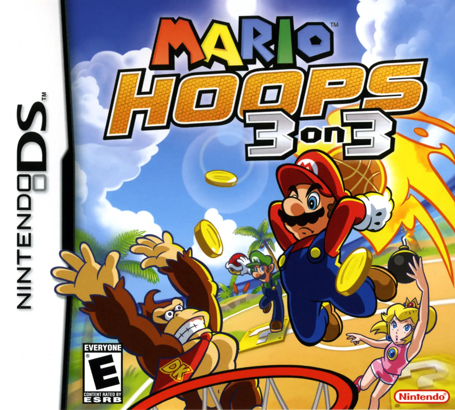 Capa de Mario Hoops: 3 on 3