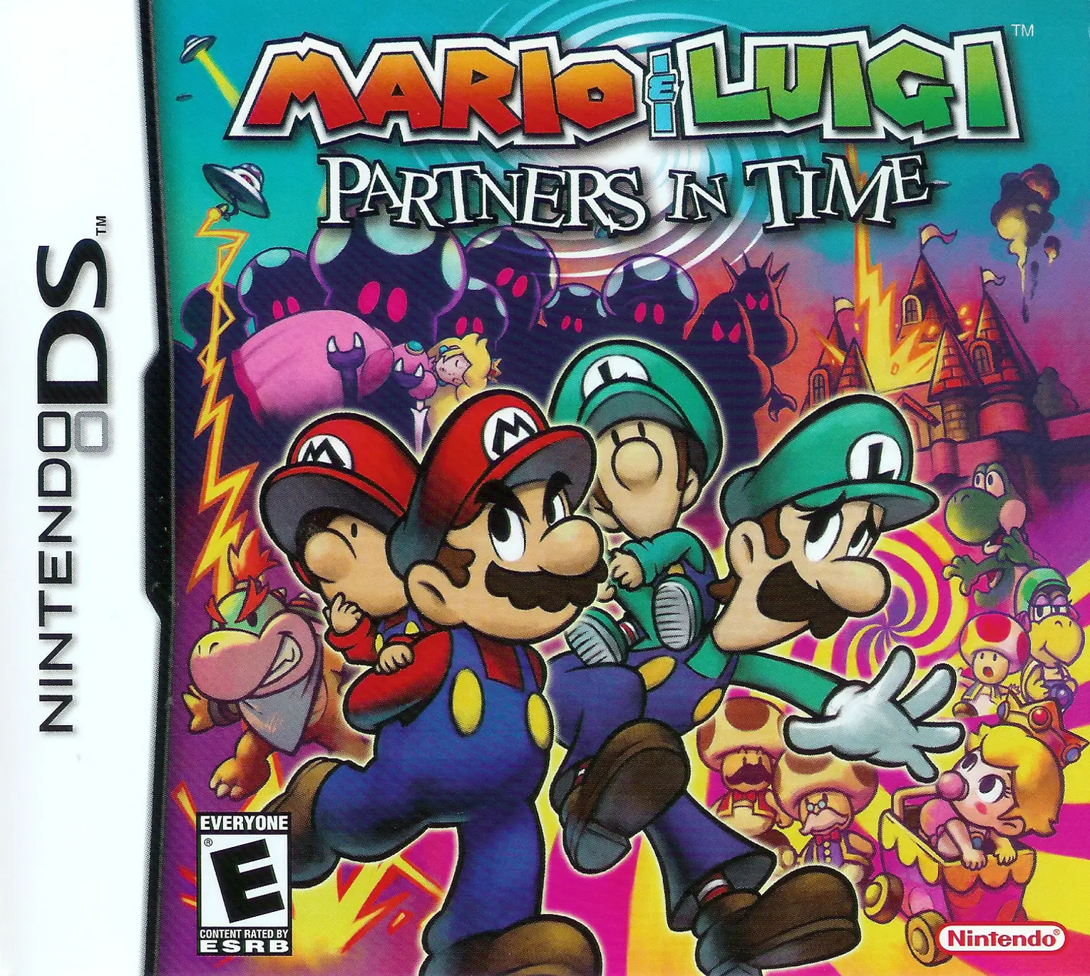 Capa de Mario & Luigi: Partners in Time