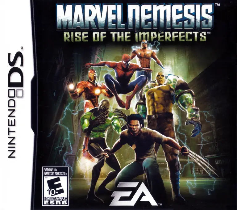Capa de Marvel Nemesis: Rise of the Imperfects