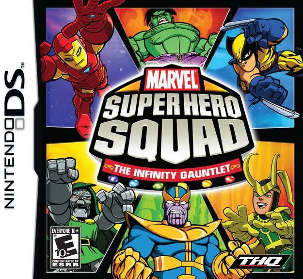 Capa de Marvel Super Hero Squad: The Infinity Gauntlet