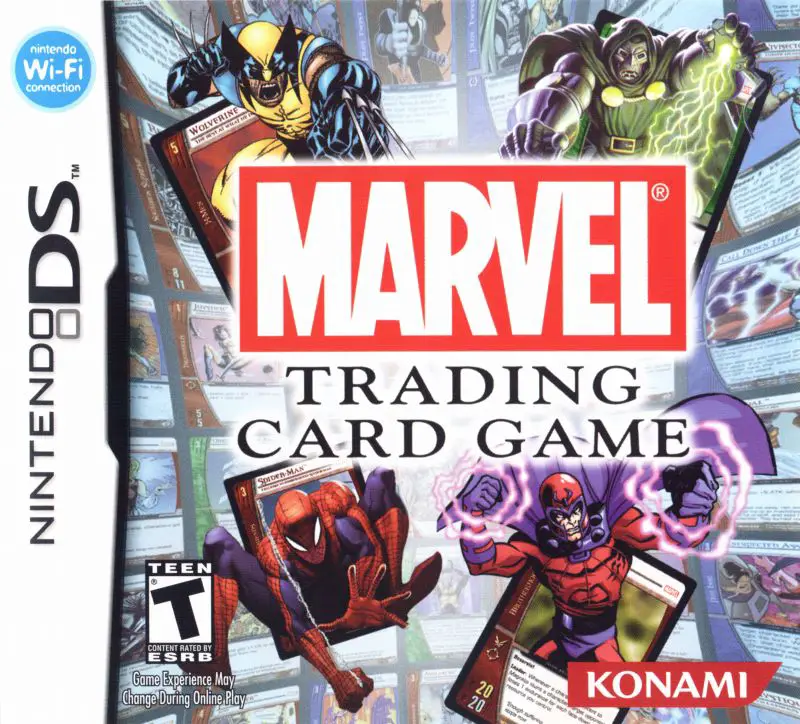 Capa de Marvel Trading Card Game