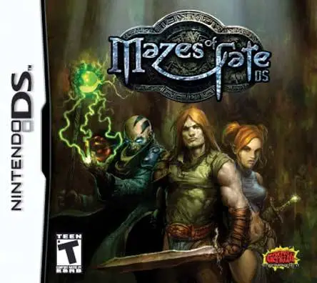 Capa de Mazes of Fate DS