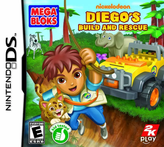 Capa de Mega Bloks: Diego's Build and Rescue