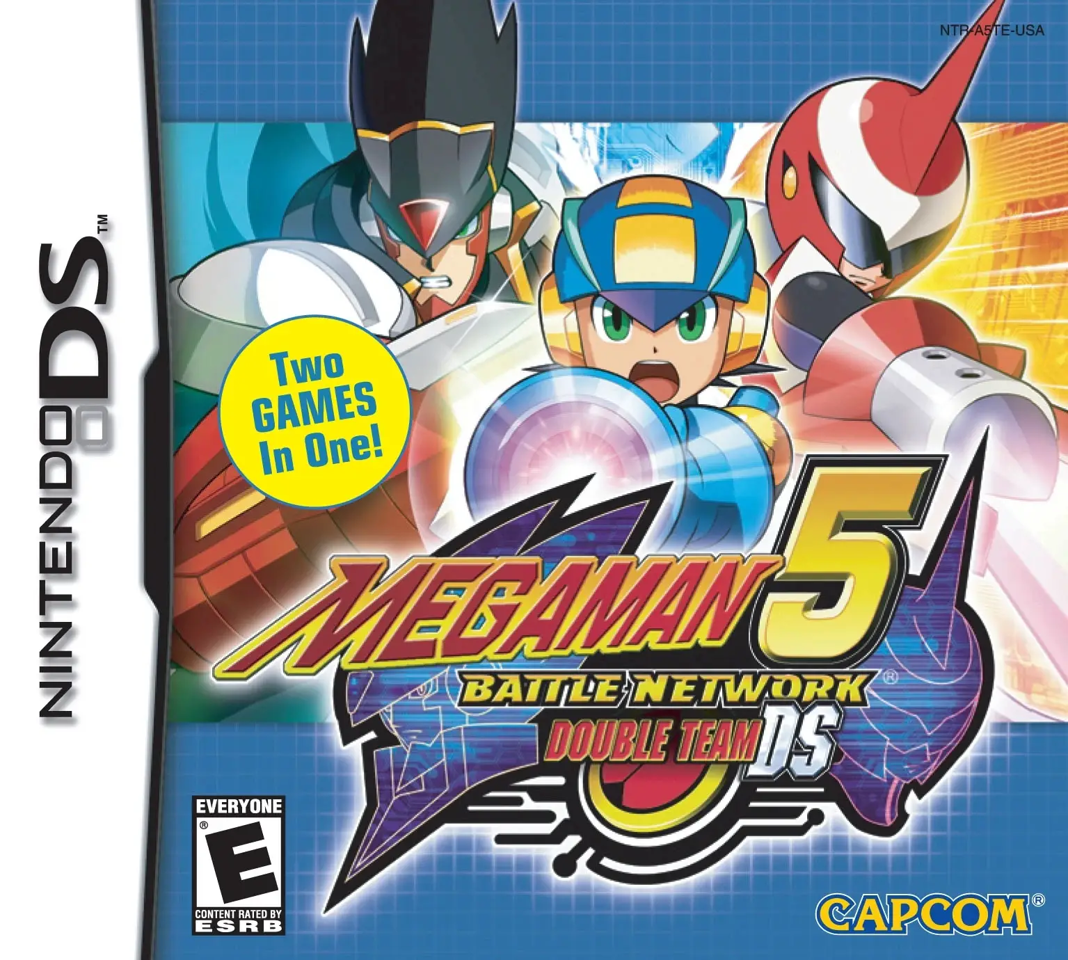 Capa de Mega Man Battle Network 5: Double Team DS