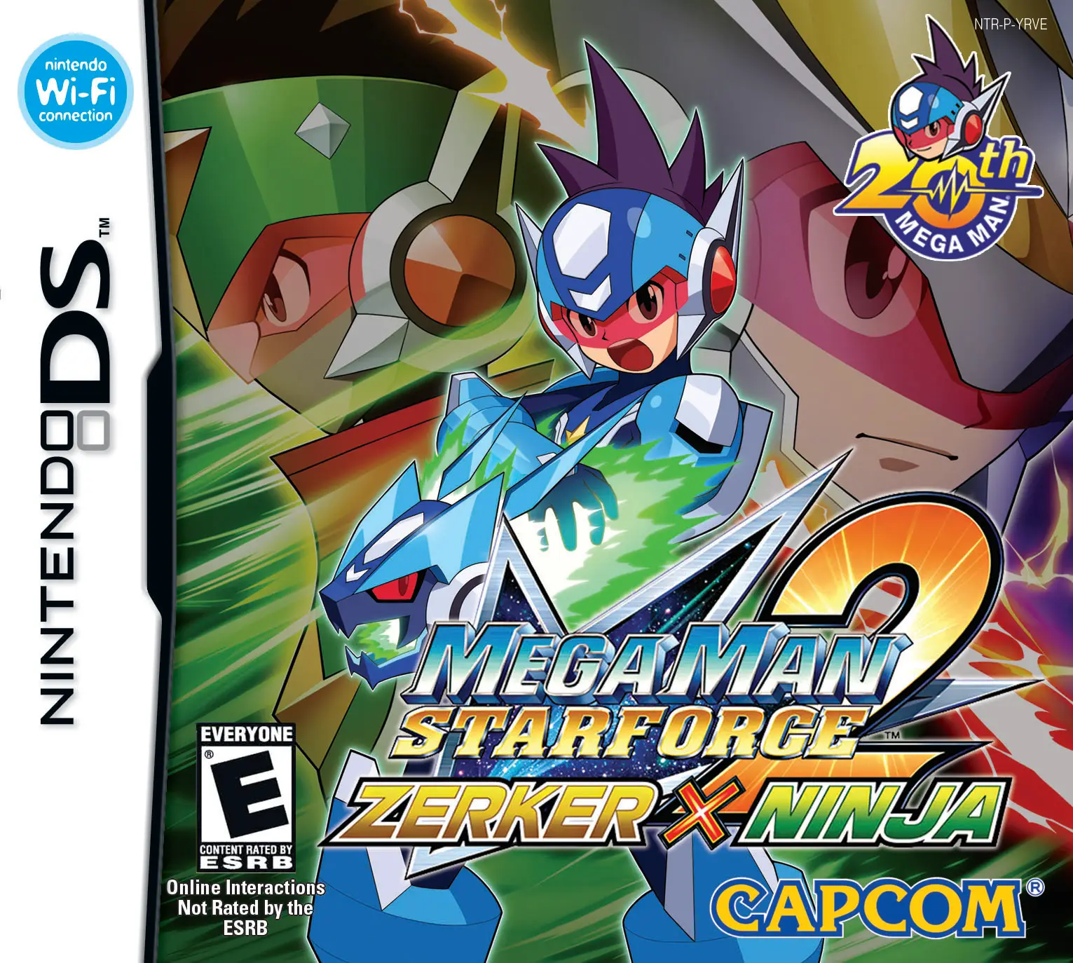 Capa de Mega Man Star Force 2: Zerker x Ninja