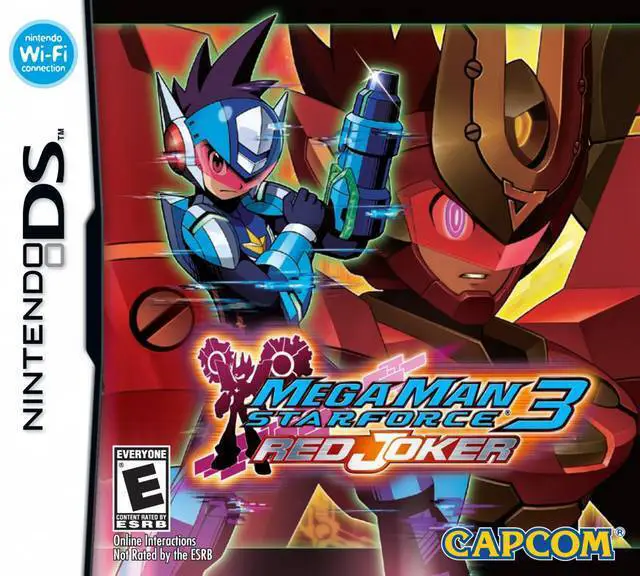 Capa de Mega Man Star Force 3: Red Joker
