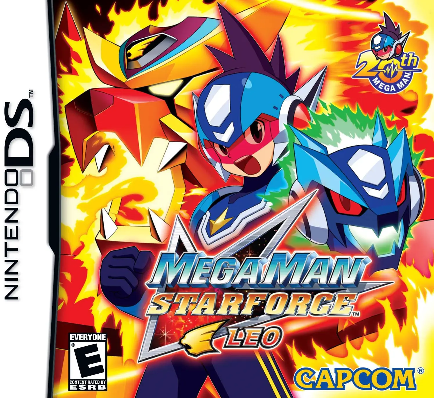 Capa de Mega Man Star Force: Leo
