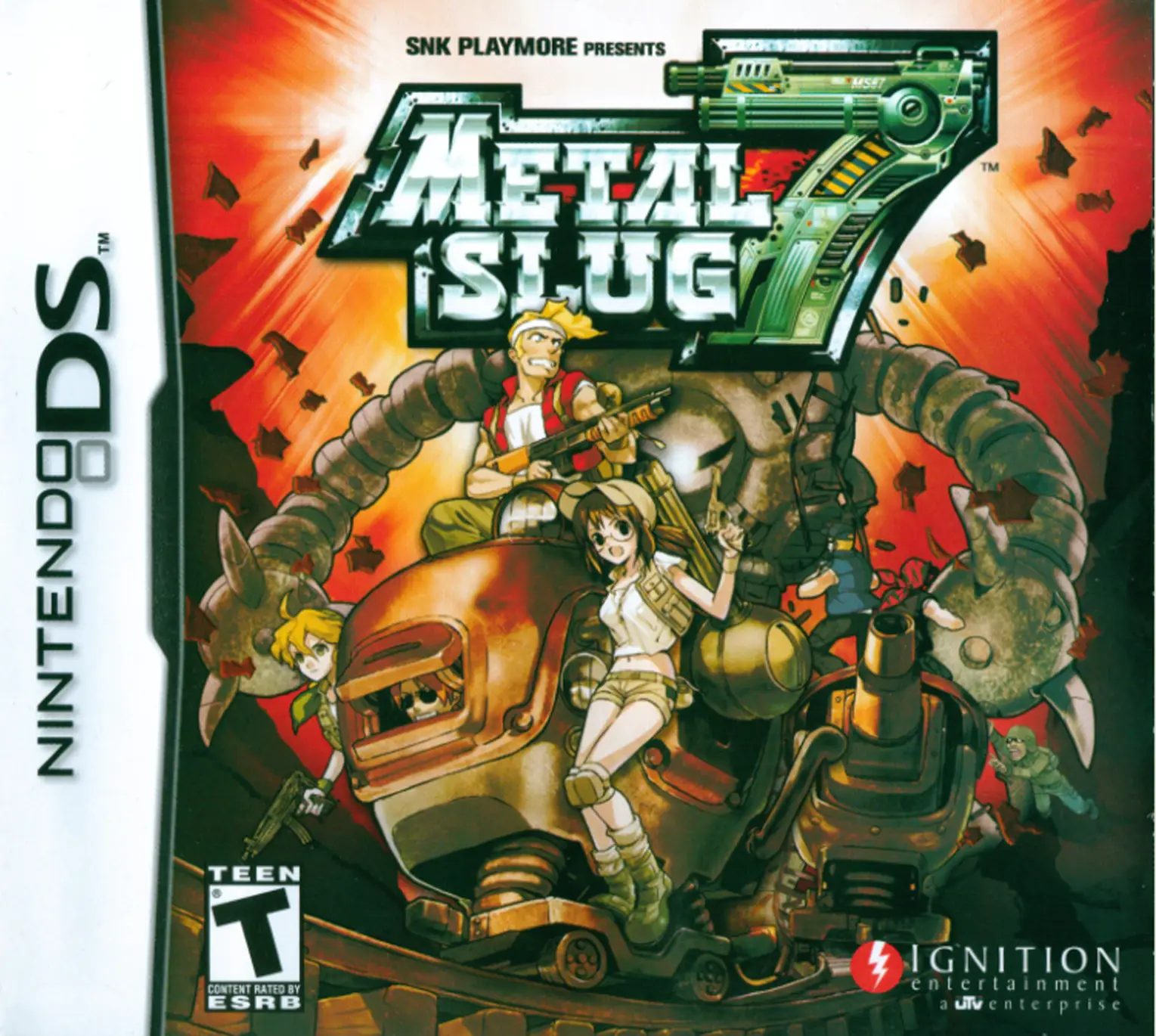 Capa de Metal Slug 7