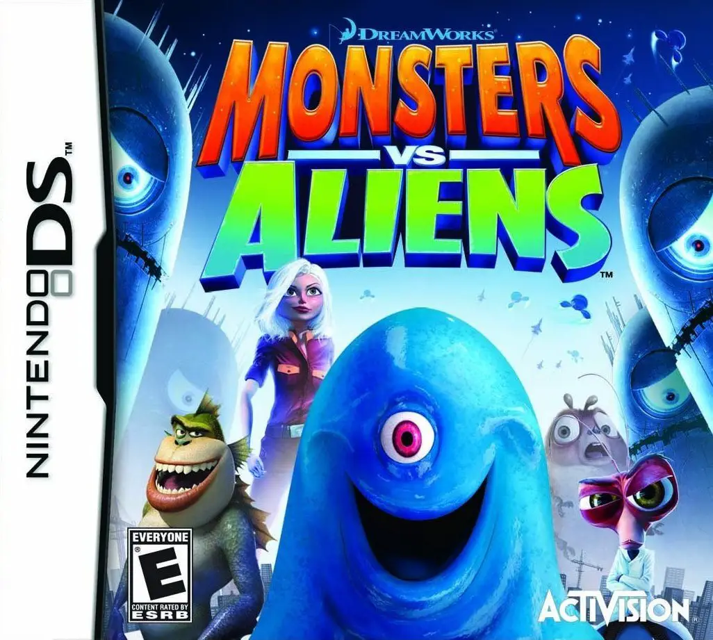 Capa de Monsters vs. Aliens