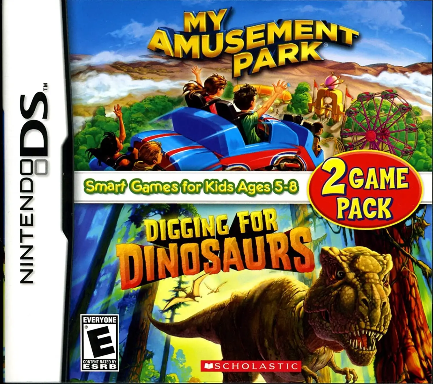 Capa de My Amusement Park/Digging for Dinosaurs