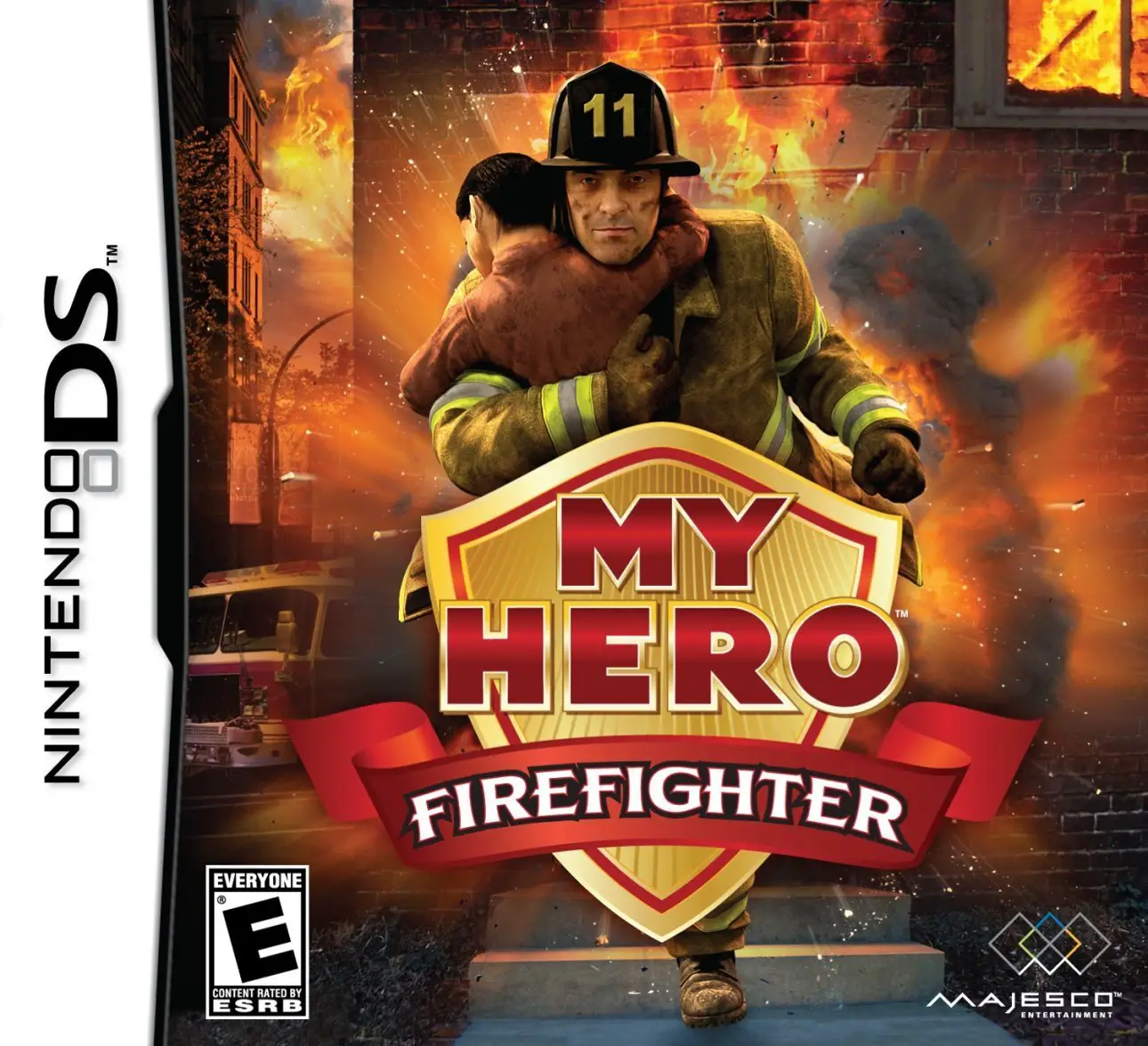 Capa de My Hero: Firefighter