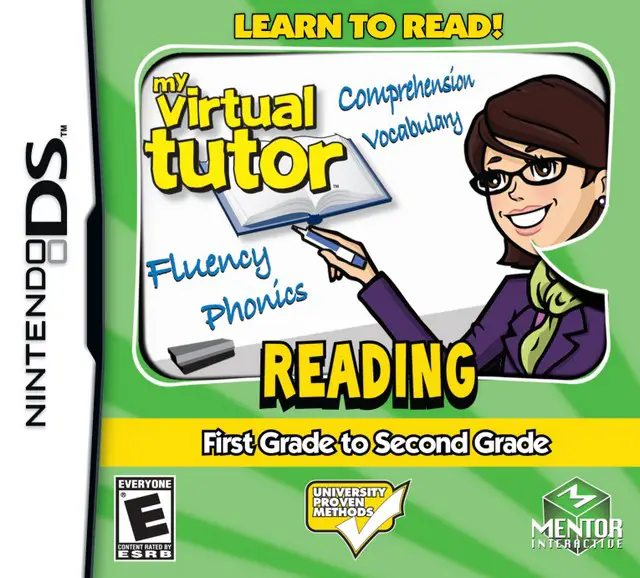 Capa de My Virtual Tutor Reading 1st Grade to 2nd Grade