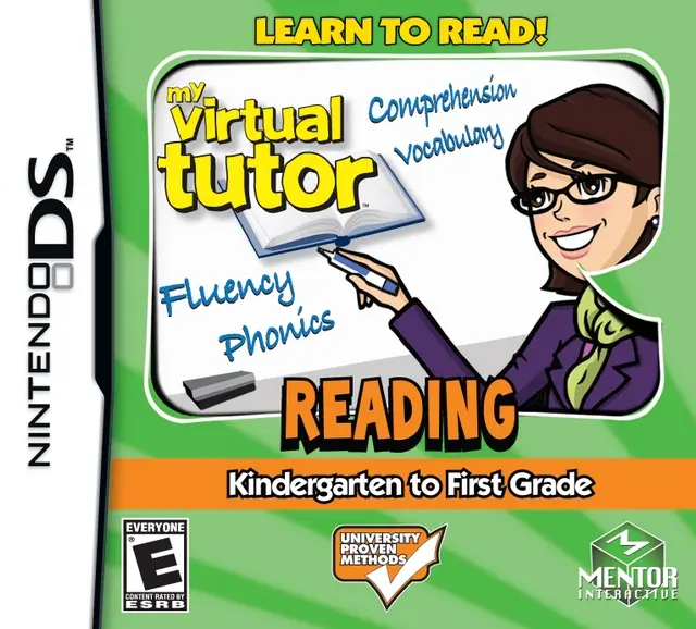 Capa de My Virtual Tutor: Reading Kindergarten to First Grade