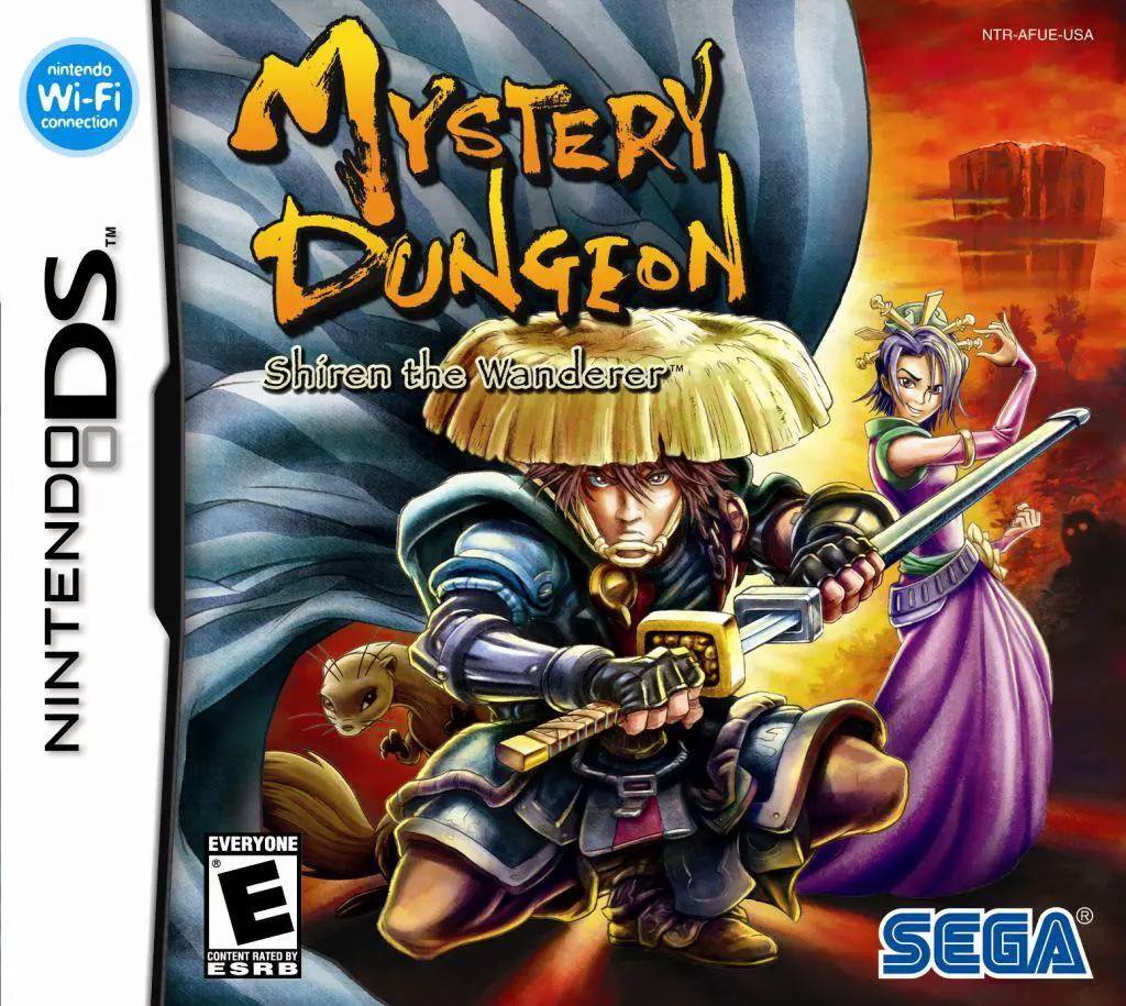 Capa de Mystery Dungeon: Shiren the Wanderer
