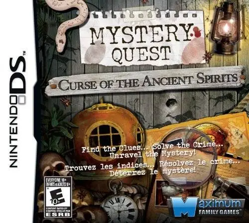 Capa de Mystery Quest: Curse of the Ancient Spirits