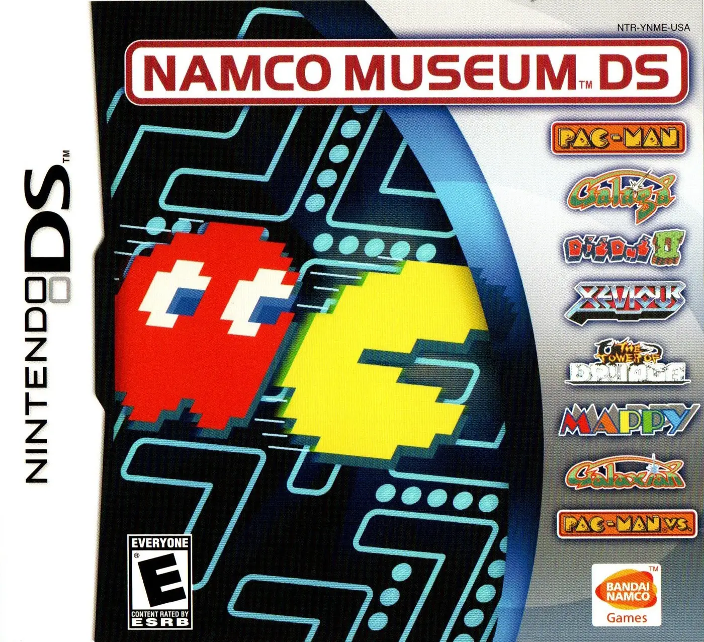 Capa de Namco Museum