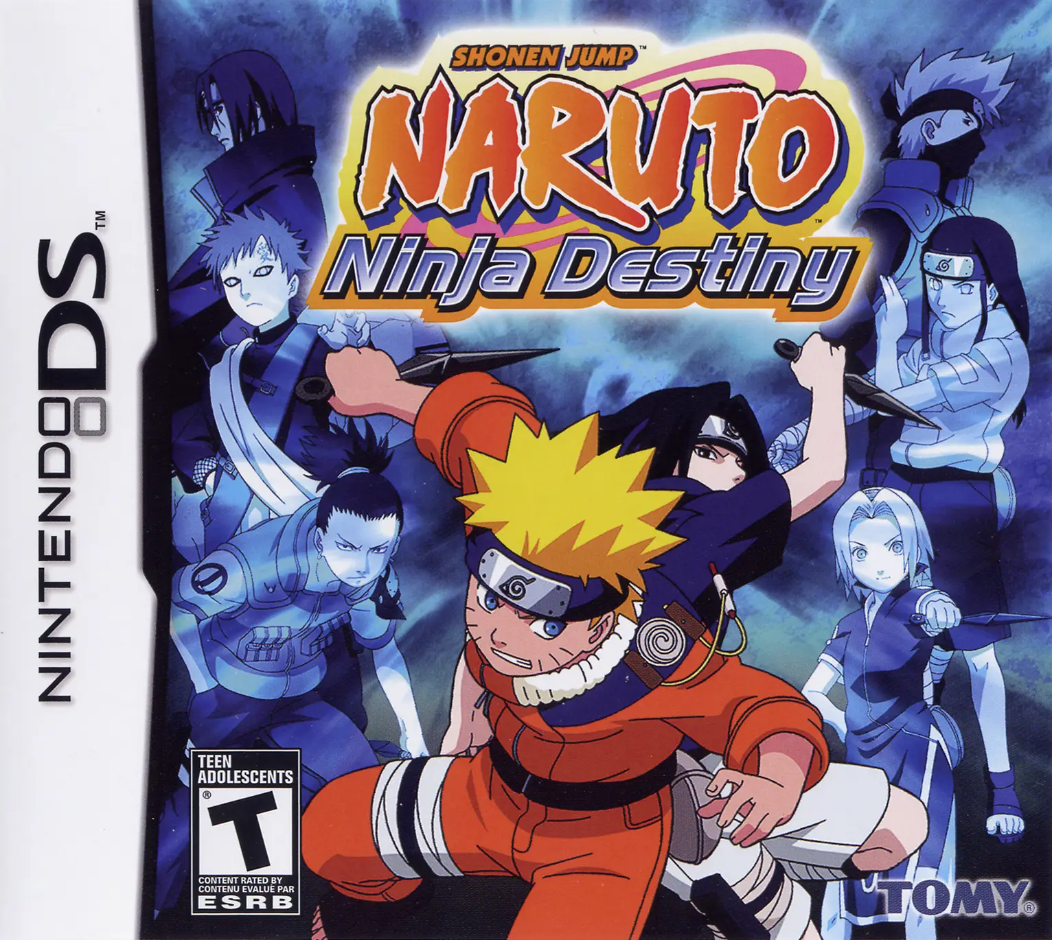 Capa de Naruto: Ninja Destiny
