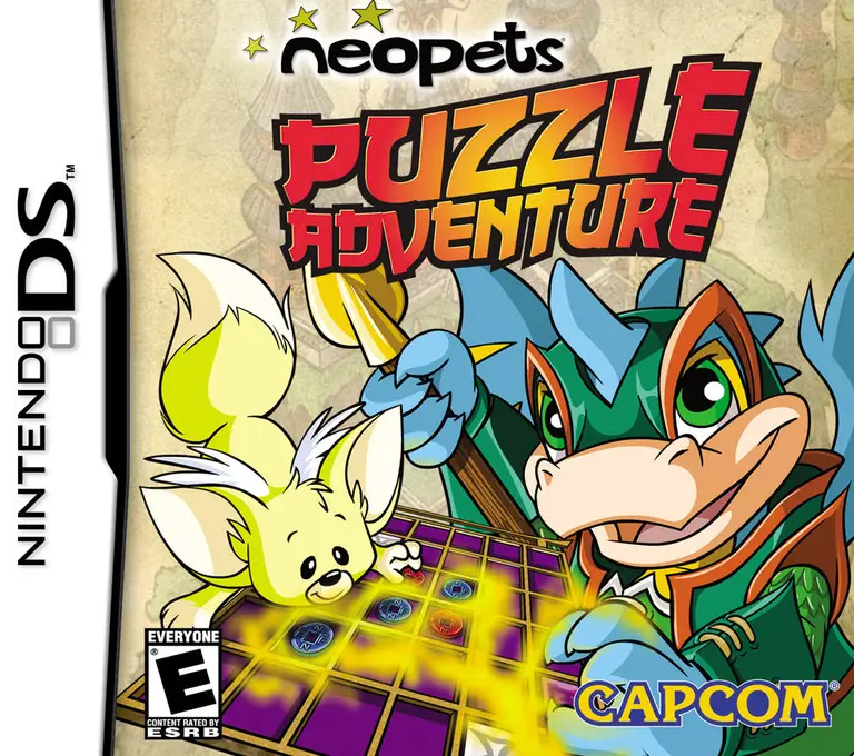 Capa de Neopets Puzzle Adventure
