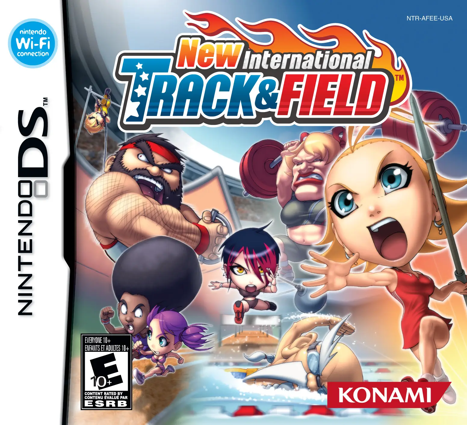Capa de New International Track & Field