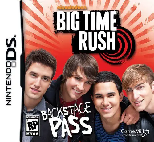 Capa de Nickelodeon Big Time Rush Backstage Pass