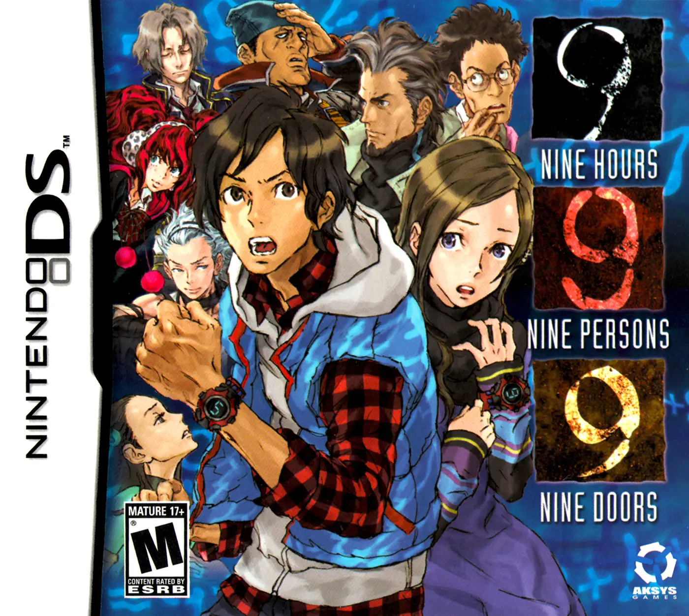 Capa de Nine Hours, Nine Persons, Nine Doors