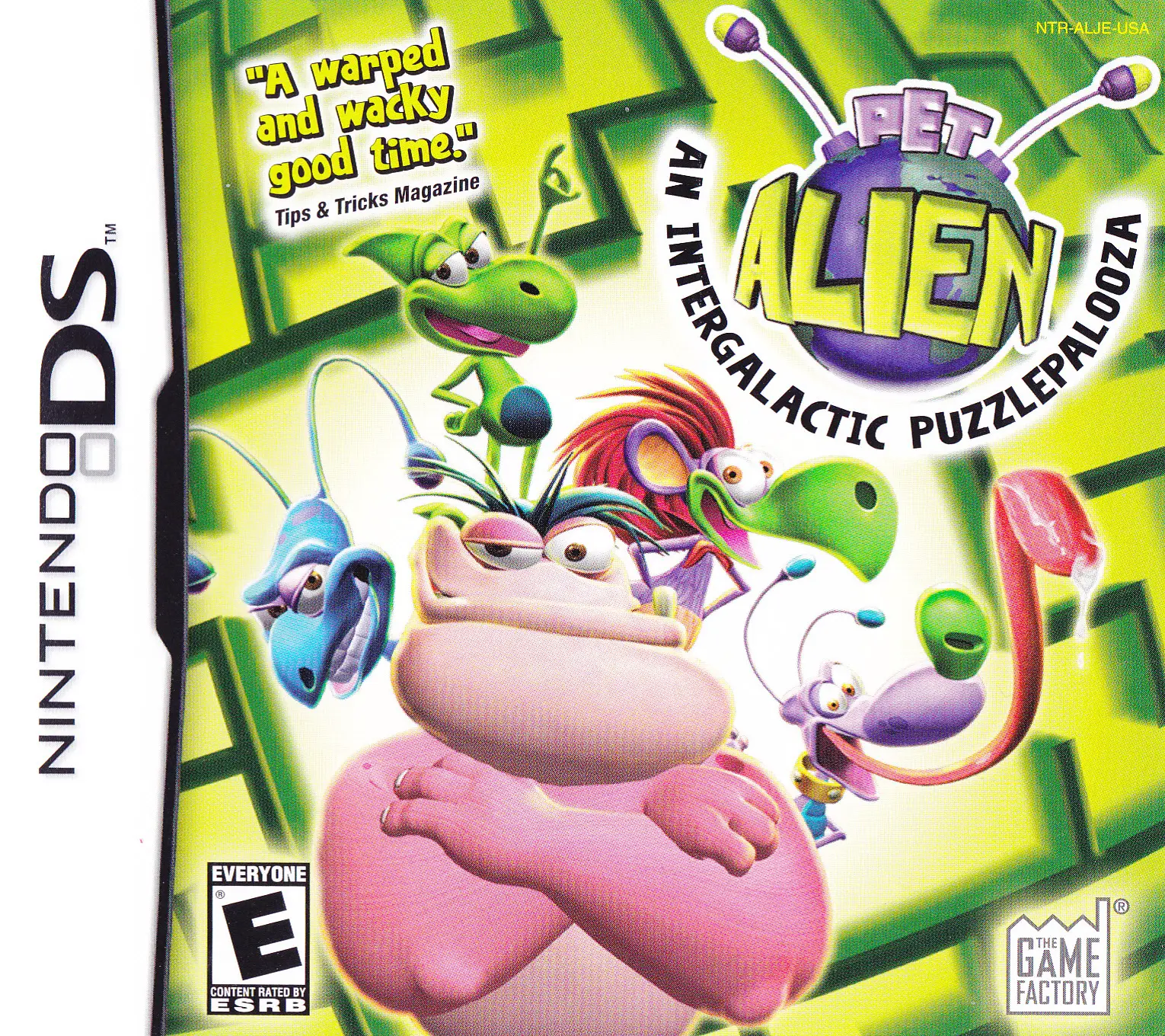 Capa de Pet Alien: An Intergalactic Puzzlepalooza