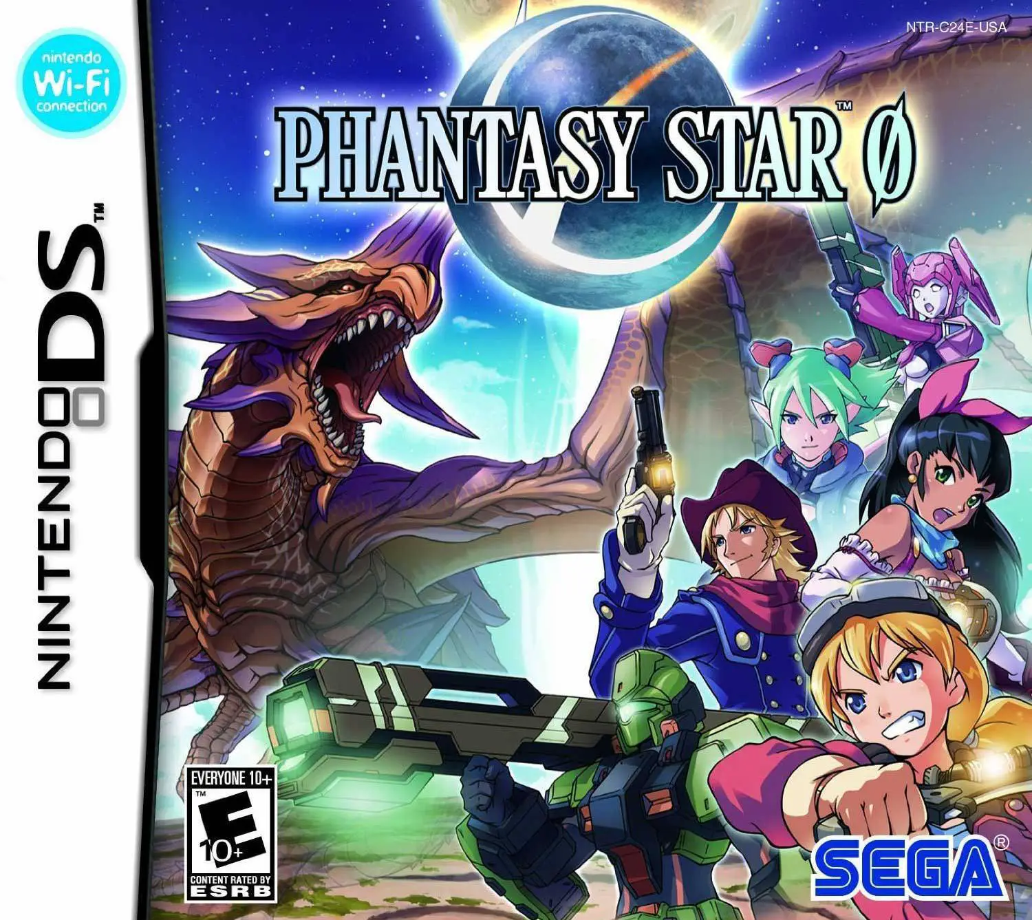 Capa de Phantasy Star Zero