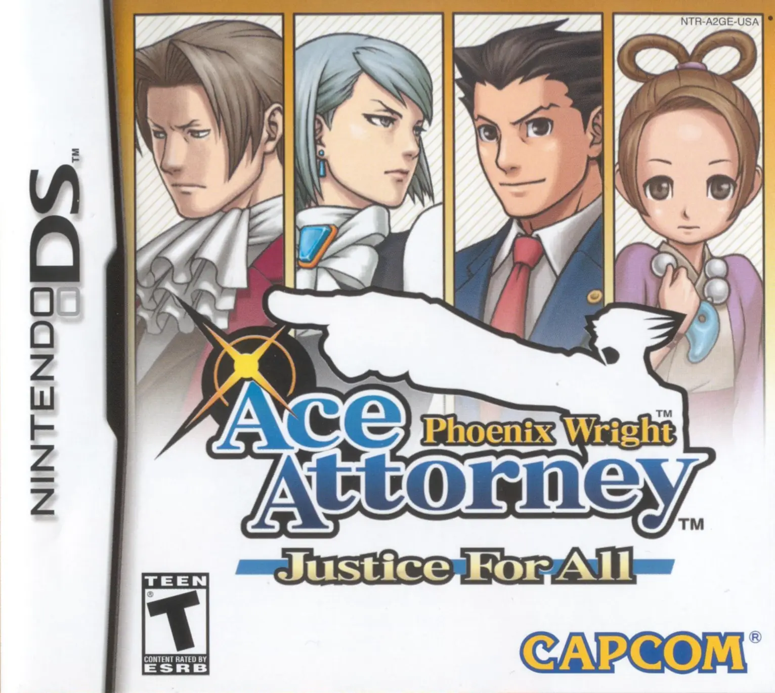 Capa de Phoenix Wright: Ace Attorney - Justice for All