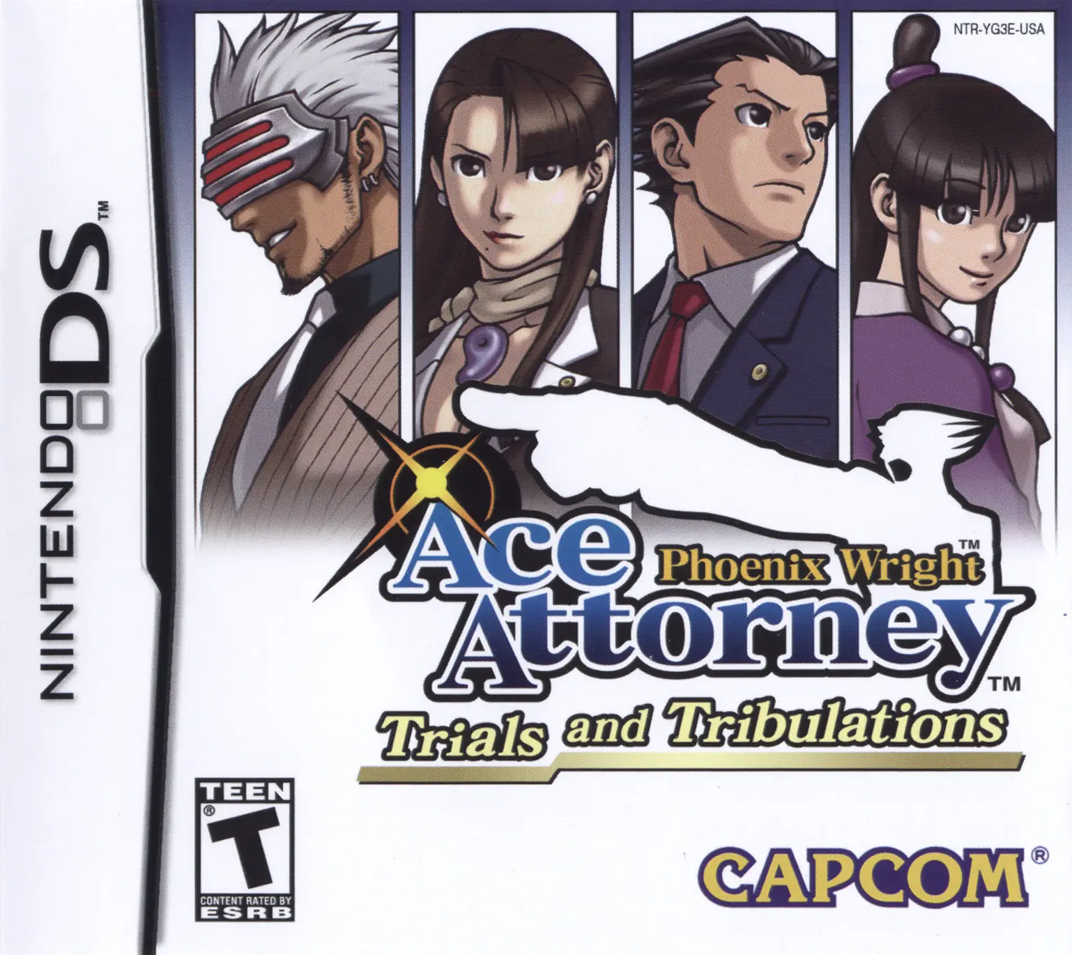 Capa de Phoenix Wright: Ace Attorney - Trials and Tribulations