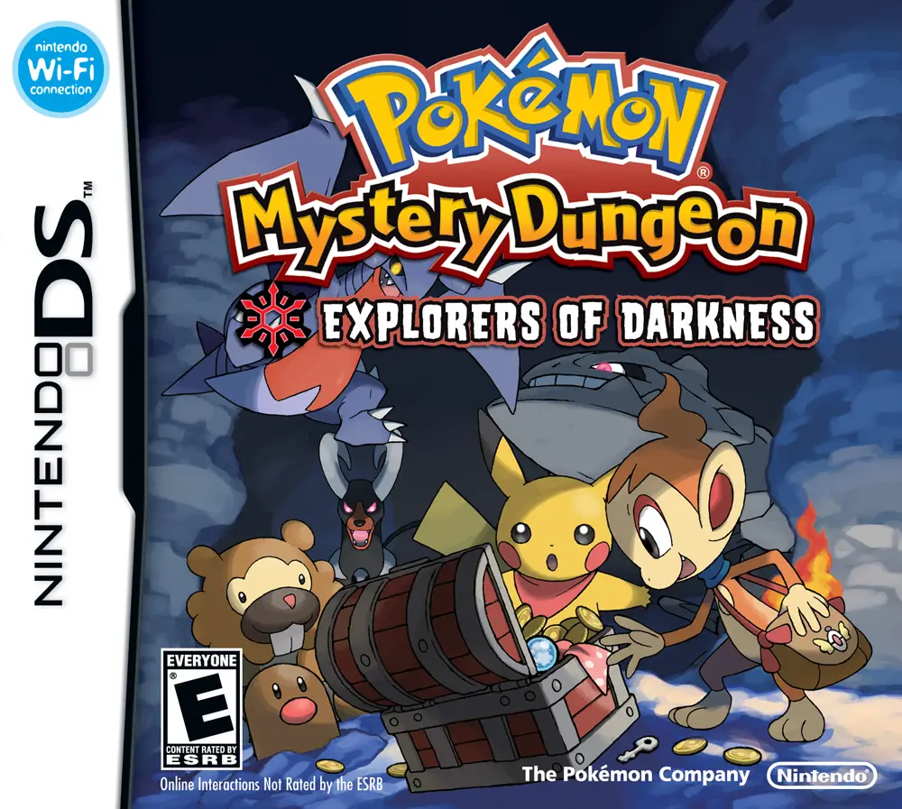 Capa de Pokémon Mystery Dungeon: Explorers of Darkness