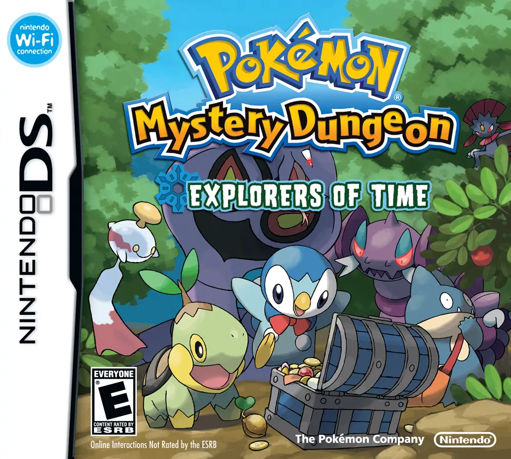 Capa de Pokémon Mystery Dungeon: Explorers of Time