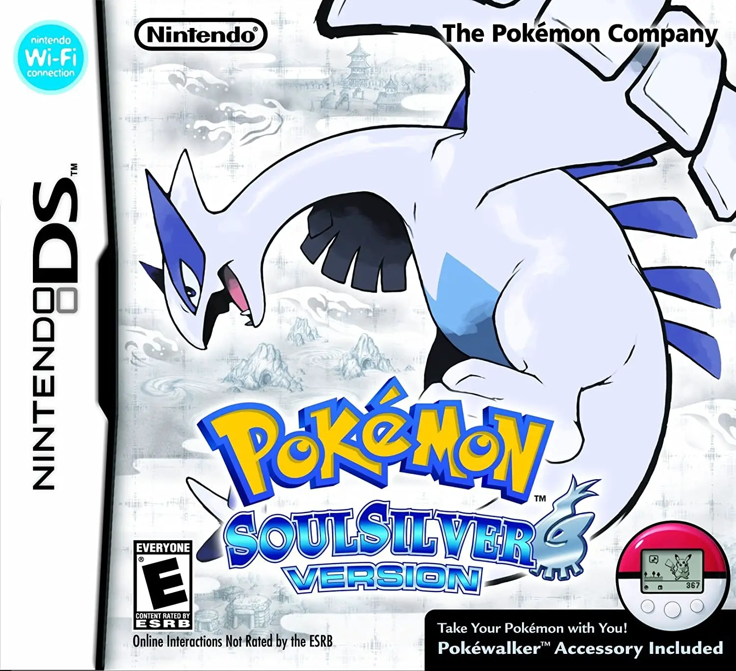 Capa de Pokémon SoulSilver Version