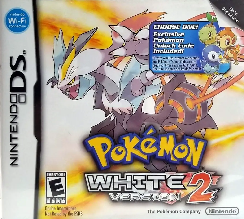 Capa de Pokémon White Version 2