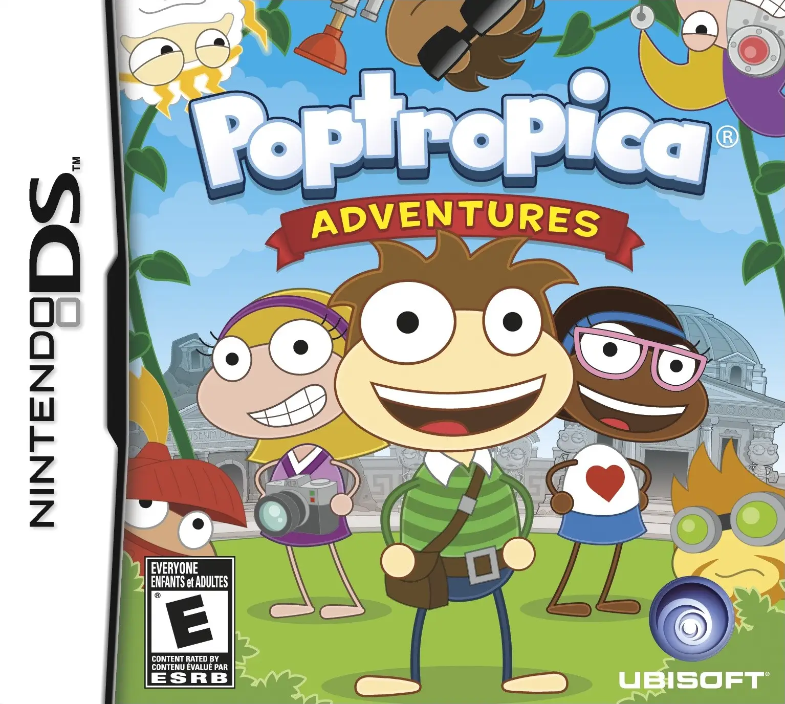 Capa de Poptropica Adventures