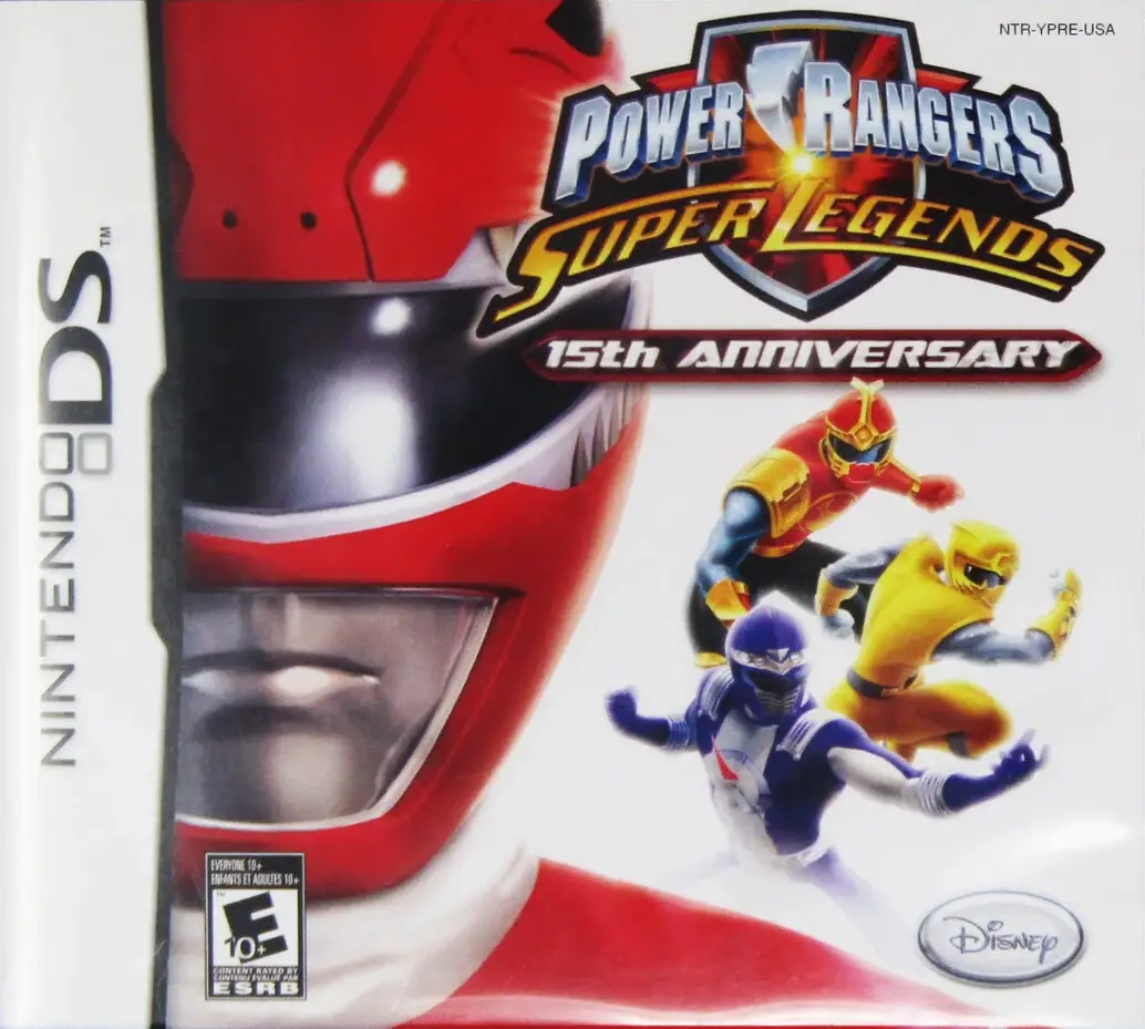Capa de Power Rangers: Super Legends - 15th Anniversary