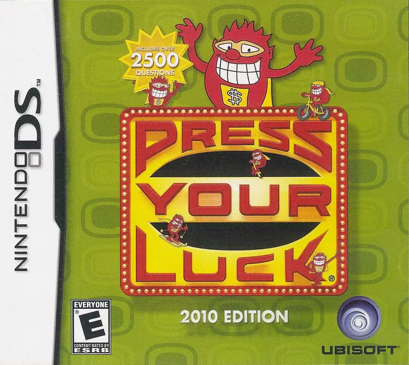 Capa de Press Your Luck: 2010 Edition