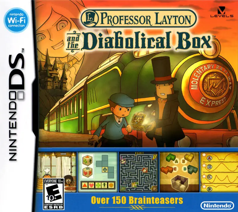 Capa de Professor Layton and the Diabolical Box